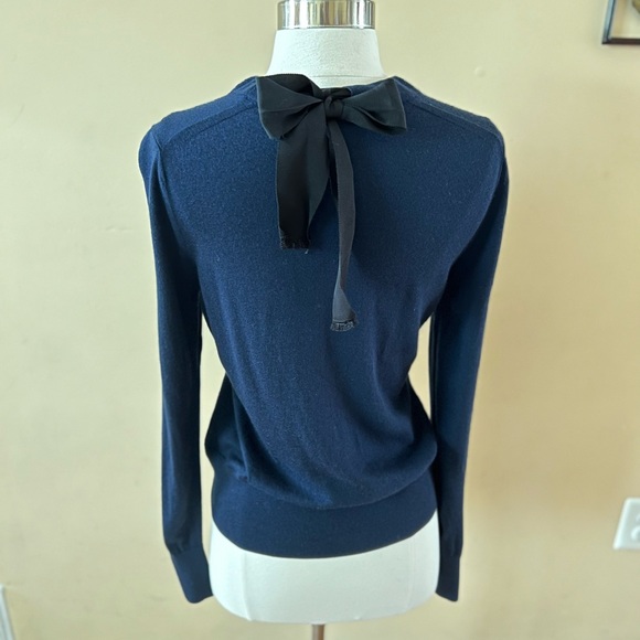 Burberry Bow Detail Women’s Sweater - Picture 3 of 8